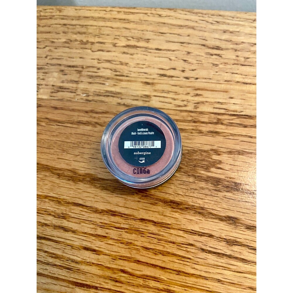 bareMinerals Hydrating Blush AUBERGINE 0.02oz SEALED Rare Mini New